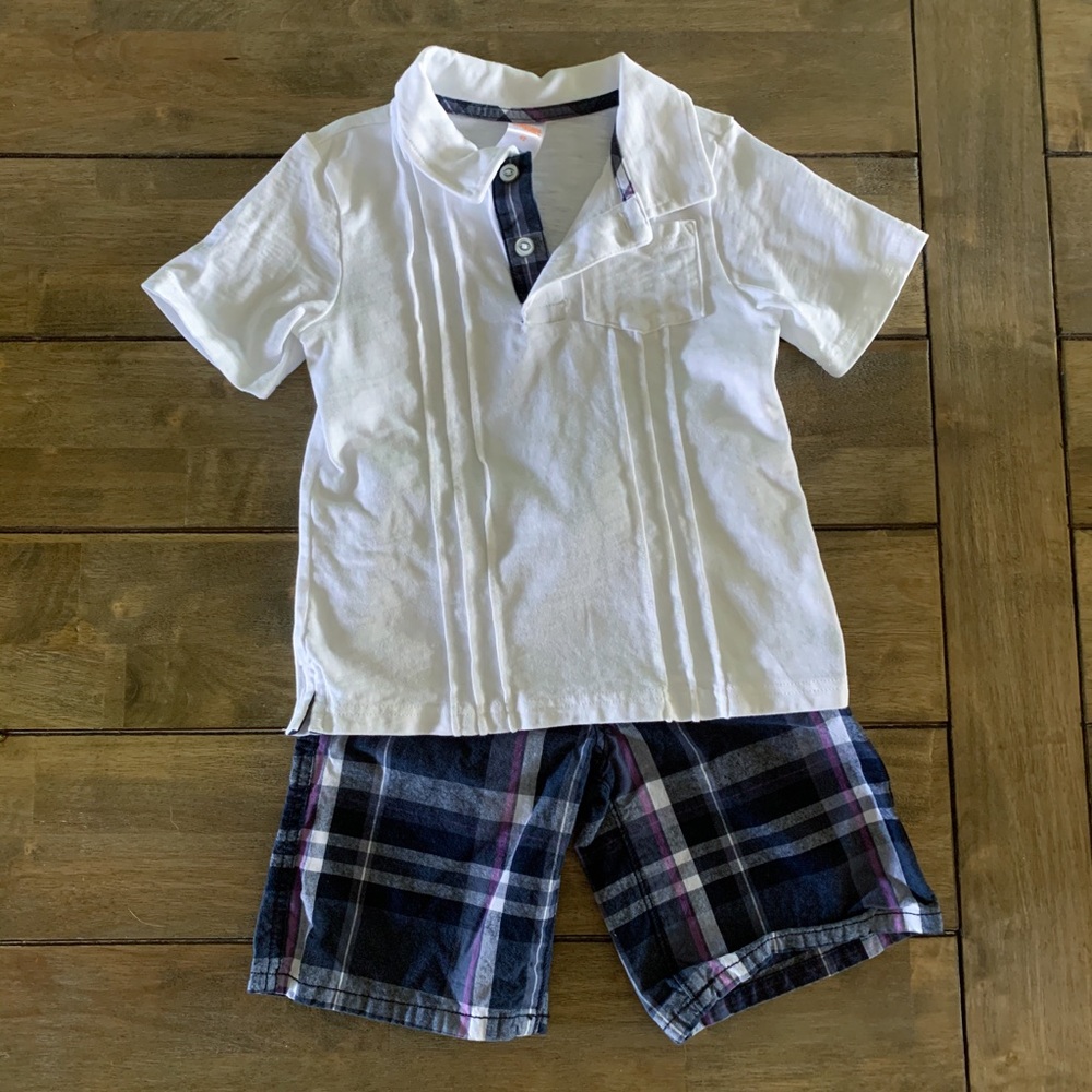 🍟 Gymboree Matching Plaid Short Set 🍟